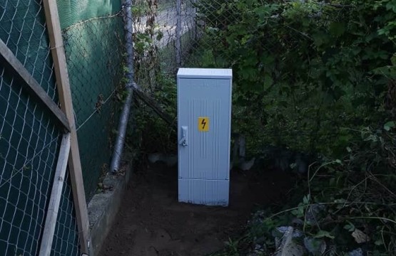 Single measuring point on the ground