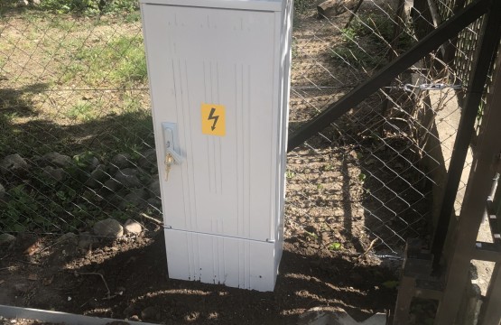 Single measuring point on the ground